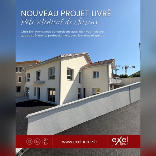 Pôle médical de Chirens : un chantier professionnel livré Pôle médical de Chirens : un chantier professionnel livré